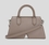 BOLSO BANDOLERA DE PIEL PEQUEÑO IKON K gris ceniza